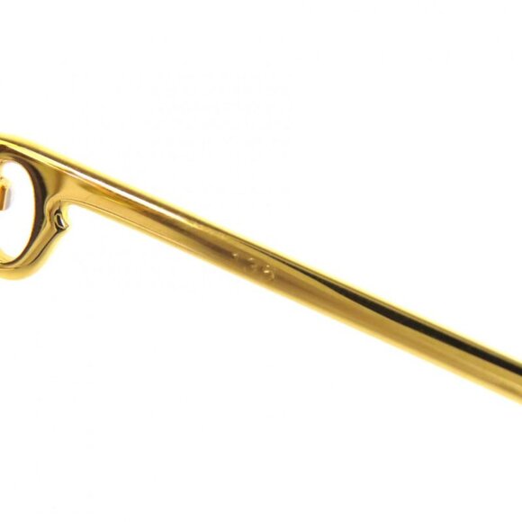 Cartier Teardrop Sunglasses Eyewear Gold Bordeaux main image 9